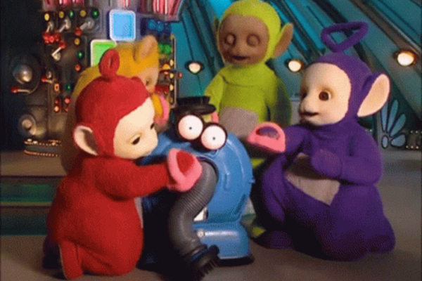 Stofzuiger van de teletubbies Noonoo